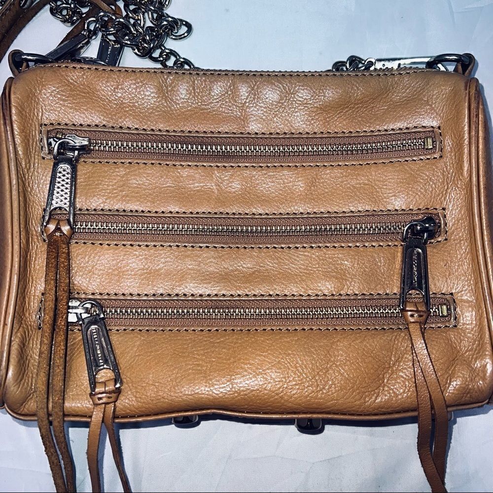 Rebecca Minkoff Tan Leather Crossbody Bag